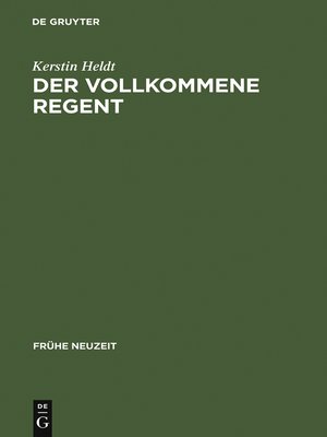 cover image of Der vollkommene Regent